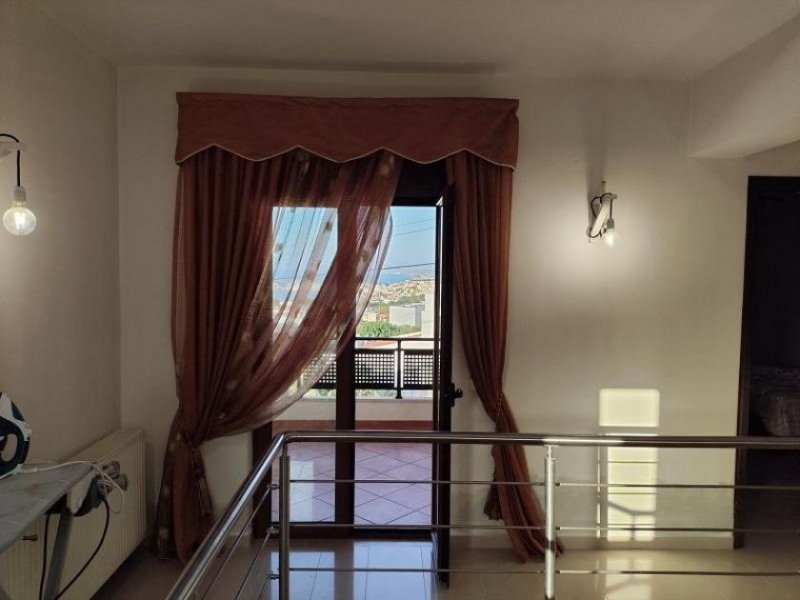 Violi Charaki Kreta, Violi Charaki: Exquisites Haus mit Panoramablick auf das Meer und die Stadt Rethymno zu verkaufen Haus kaufen